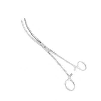 Herrick Kidney Pedicle Clamp Double Angled Jaws Serrated 9 1/2 inch