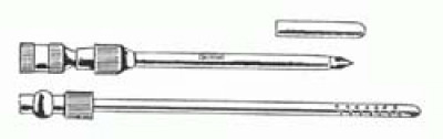 Duke Trocar & Cannula, 4 1/2 inch, With Perforated Tube