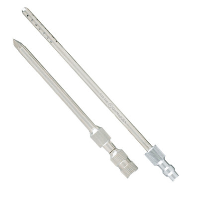 Duke Trocar and Cannula 4 1/2 inch With Perforated Tube