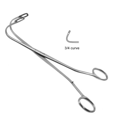 Randall Kidney Forceps 7 3/4 inch With Three-Quarter Curve