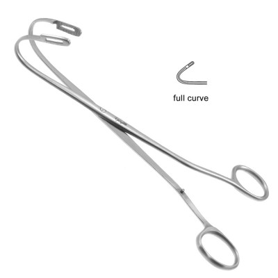 Randall Kidney Forceps 7 1/2 inch With Full Curve