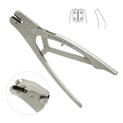 Hercules Cutter Double Action 9 inch Tungsten Carbide Jaws Max 5/64 inch (2.0mm)