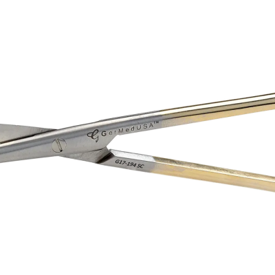 Super Sharp Ragnell Dissecting Scissors 5 1/2 Curved Flat Tip TC