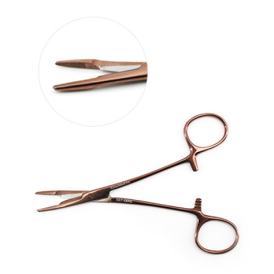 Needle Holders Olsen Hegar Tungsten Carbide Rose Gold 5 1/2 inch