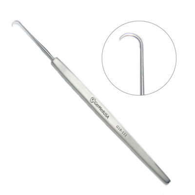 Wiener Scleral Hook 5 inch Sharp