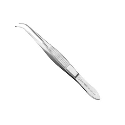 Foerster Iris Forceps 3 3/4 inch Curved