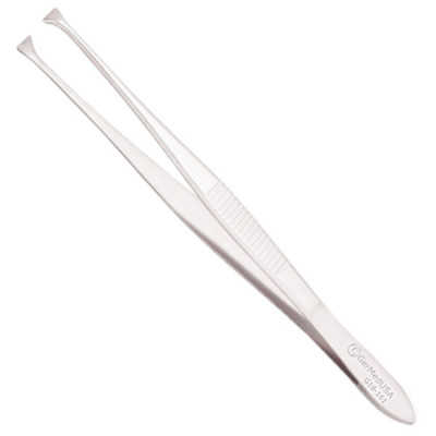Von Graefe Fixation Forceps 4 3/8 inch Without Catch Non-magnetic