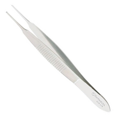 Lester Fixation Forceps 1x2 Delicate Teeth 3 3/4 inch