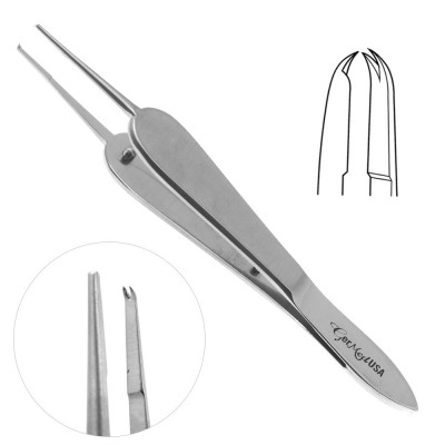 Manhattan Eye and Ear Suture Forceps 4 1/4" With Fine Tips