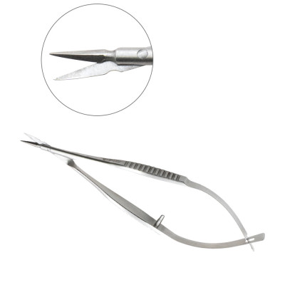 Vannas After Cataract Scissors 3 1/8 inch Straight