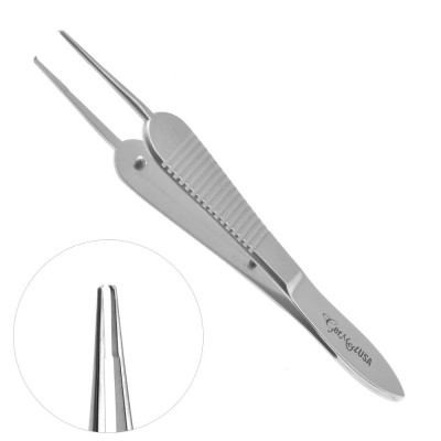 Paufique Suture Forceps 4" 1x2 Teeth