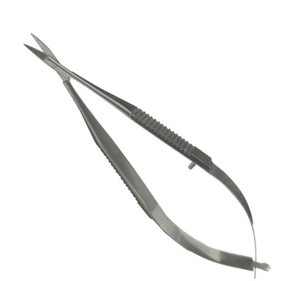 Castroviejo Corneal Scissors 4 inch Curved Blunt Blades