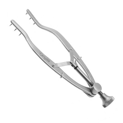 Stevenson Lacrimal Sac Retractor 3X3 Prongs 3mm Deep 3 1/4 inch