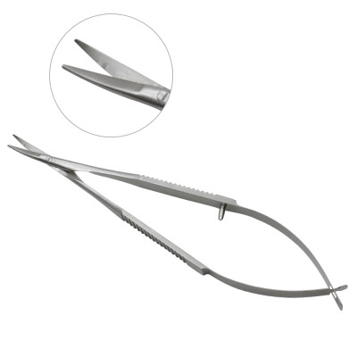 Castroviejo Corneal Scissors 4 inch Left