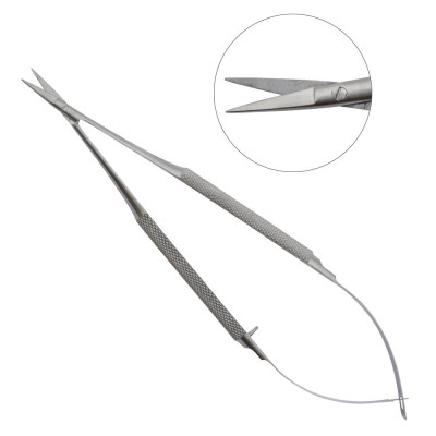 Castroviejo Scissors 6 inch Straight Micro Tip