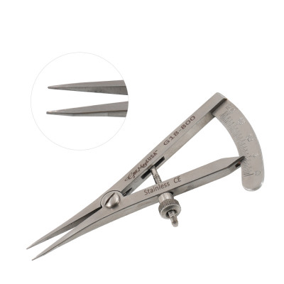 Pince De Castroviejo Modifiée Weiss – Calibre De Précision En Acier – Pour Microchirurgie