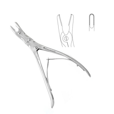 Leksell Laminectomy Rongeurs 9 1/2 inch 8mm Bite