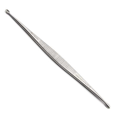 Williger Bone Curette Double Ended 3mm and 4mm Oval Cups 5 1/2 inch