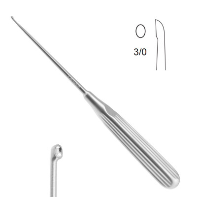 Lempert Curette 8 inch Teardrop Cup Size 3/0