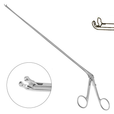 Jackson Endoscopic Forceps Cup Jaws Angular 4mm Diameter 50cm Shaft