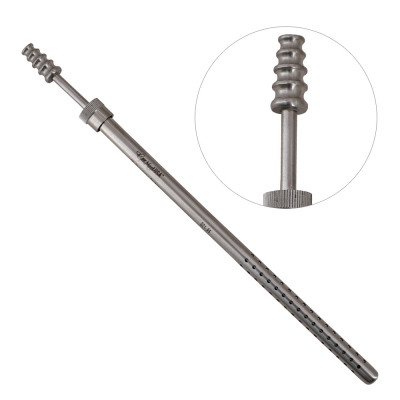 Poole Suction Tube Straight with Removable Outer Tube 30 Fr