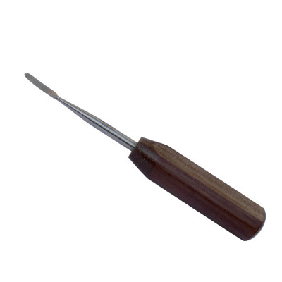 Periosteal Elevator 7 ¼” Narrow Rounded Edge Phenolic Handle Curved 6mm