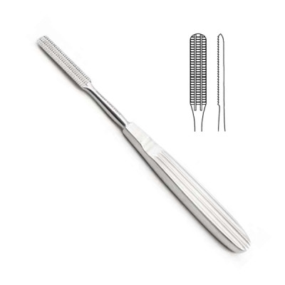 Maltz Nasal Rasp 7 inch Backward Cutting