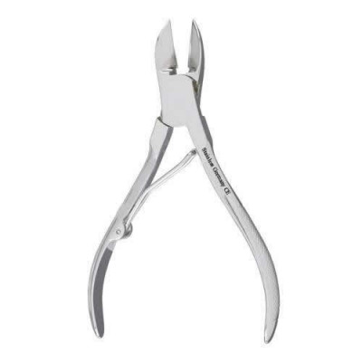 Nail Nipper 4 3/4 inch, Small, Concave Jaws, Single Spring