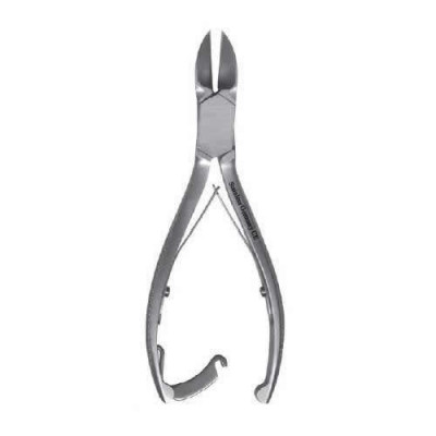 Nail Nipper, 5 1/2 inch, Straight Jaws, Double Spring