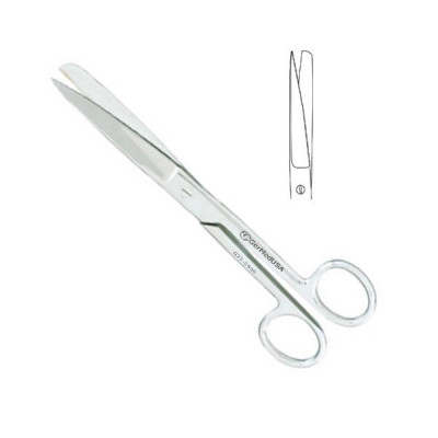 Moleskin And Felt Scissors, 7-1/2 (19.1 Cm), Sharp-Blunt Points, Straight