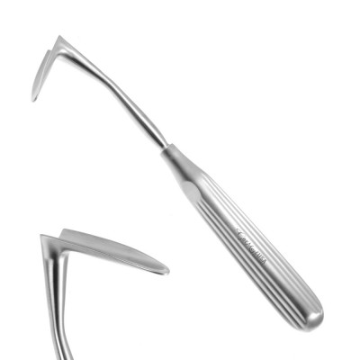 Aufricht Nasal Retractor Speculum Solid Blade 45mm 6 1/2 inch