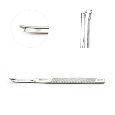 Silver Osteotome 7 inch Guard Right