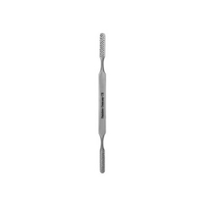 Fomon Rasp 8 1/4 inch, Double End, 4 Sided, Fine and Coarse teeth, both in flat and convex