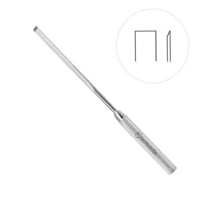 Spinal Fusion Chisel 9 1/2 inch Straight 6mm Tip