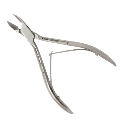 Nail Nipper 5 1/2 inch Angled Concave Jaws Double Spring