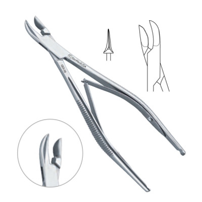 Michel Clip Applying and Removing Forceps 5 inch
