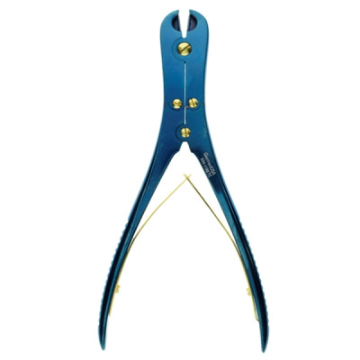 Flush Front and Side Wire Cutter Double Action 7 inch Tungsten Carbide Max .062