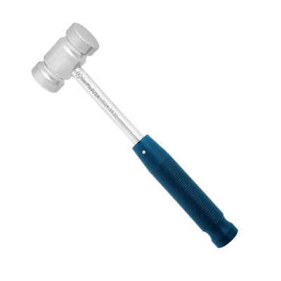 Mallet 10 1/2 inch 1lb 10oz [737g] Head Stainless Steel Diameter 35mm Plastic Handle