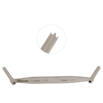 Orthopedic Tap Handle Drill With Key - Double Action Surgical Bone Tap Instrument, S.S Brand