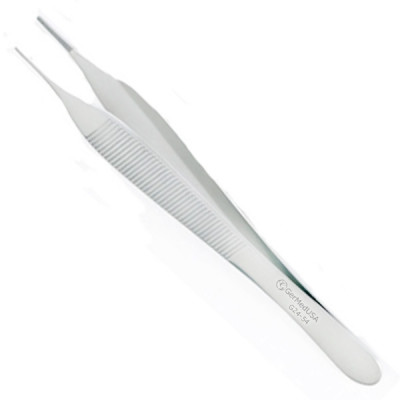 Hudson Dressing Forceps 4 3/4 inch Serrated