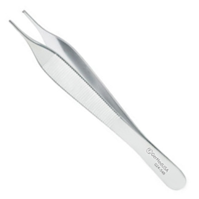 Hudson Tissue Forceps 4 3/4 inch 1x2 Teeth