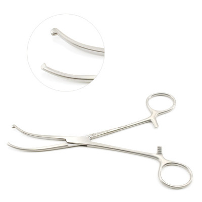 Sesamoidectomy Clamp 6 1/2 inch Slightly Curved