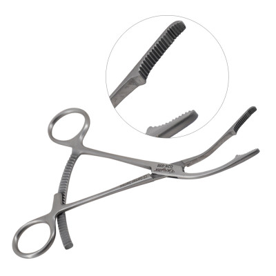 Bone Reduction Forceps Curved
