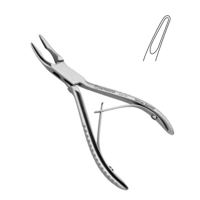 Friedman Rongeur Mini 5 1/2 inch Curved 2mm Single Action