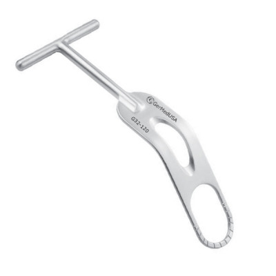 Modified Fukuda Type Retractor with Reamer Slot  7.25” Blade Width 32mm Opening Dimensions 25x40mm