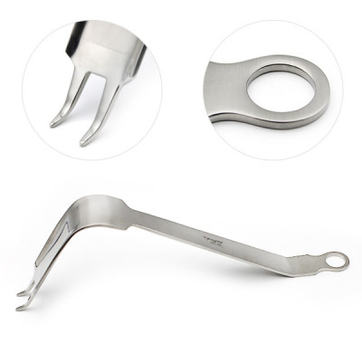 Wide Hohmann Retractor Double Prong