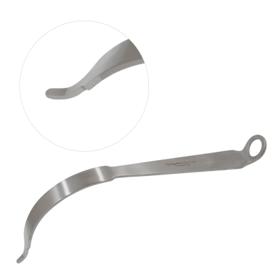 Single Prong Acetabular Retractor 12 inch Blade Width 22.3mm