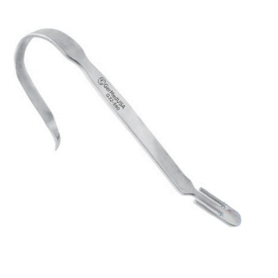Collateral Ligament Retractor Single Prong with Strap Length 8.25 inch