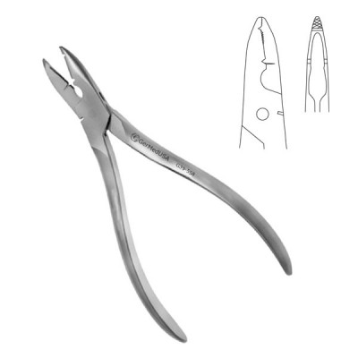 Shioda Heavy Wire Bending Pliers, Bending Capacity: Wire up to .028