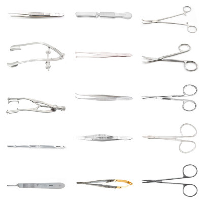 Eye Muscle and Enucleation Instrument Set